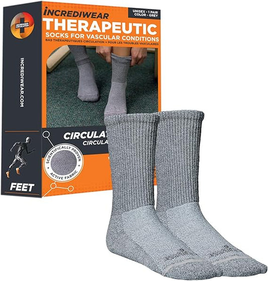 INCREDIWEAR THERAPEUTIC SOCKS FOR VASCULAR CONDITIONS