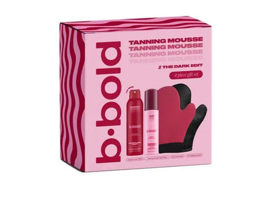 bBold Tanning Mousse The Dark Edit 4 Piece Gift Set