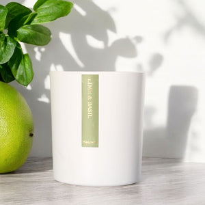 HAUNIS LIME & BASIL CANDLE 280g HAUNIS LIME & BASIL CANDLE 280g