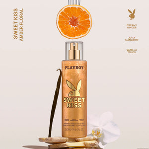 Playboy
Sweet Kiss
Body Spray with glitter for women 250ml Playboy
Sweet Kiss
Body Spray with glitter for women 250ml