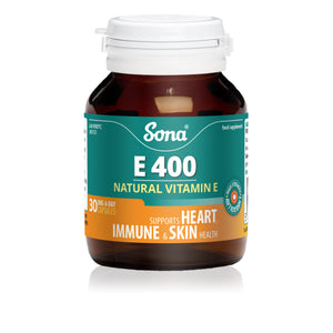 Sona E 400 - Vitamin E 400 IU 30s Sona E 400 - Vitamin E 400 IU 30s