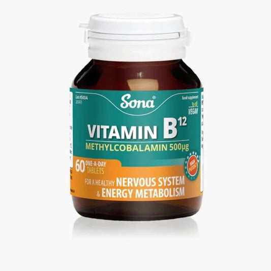 Sona Vitamin B12 - Methylcobalamin 500ug