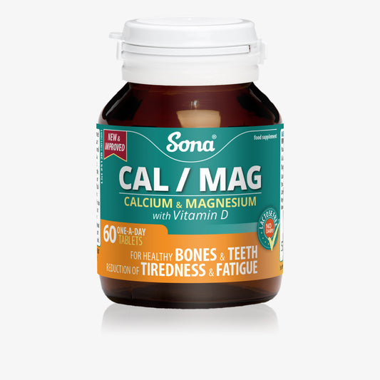 Sona Cal / Mag - Calcium and Magnesium Tablets with Vitamin D3 60s
