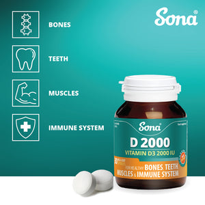 Sona D 2000 - Vitamin D 2000 IU Sona D 2000 - Vitamin D 2000 IU