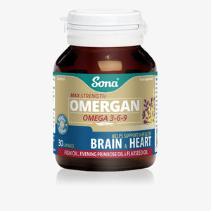 Sona Omergan - Omega 3-6-9 Max Strength Fish Oil 30 Sona Omergan - Omega 3-6-9 Max Strength Fish Oil 30