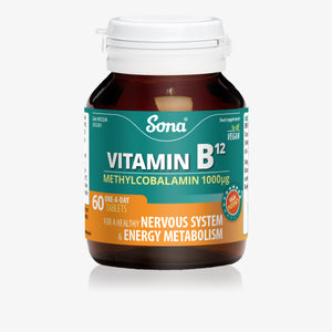 Sona Vitamin B12 - Methylcobalamin 1000μg Sona Vitamin B12 - Methylcobalamin 1000μg