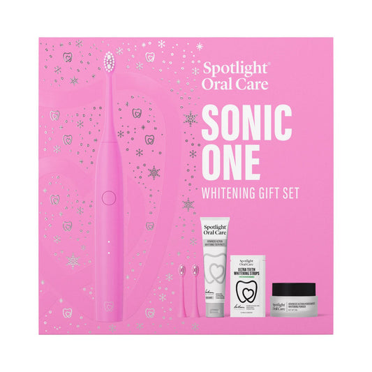 Spotlight Sonic One Ultra Whitening Gift Set – Pink