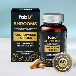 fabÜ SHROOMS ANDROPAUSE FOR MEN fabÜ SHROOMS ANDROPAUSE FOR MEN