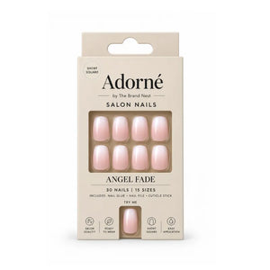 ADORNE BY The Brand Nest ANGEL FADE FALSE NAILS ADORNE BY The Brand Nest ANGEL FADE FALSE NAILS