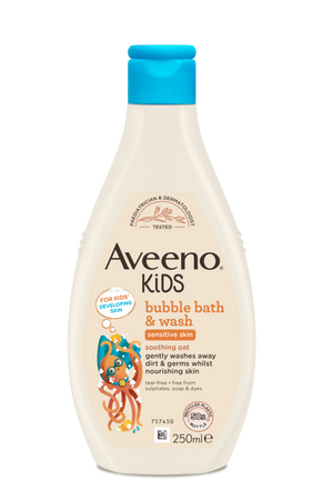 AVEENO KIDS BUBBLE BATH & WASH 250ML AVEENO KIDS BUBBLE BATH & WASH 250ML