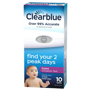 Clearblue Digital Ovulation Test 10 tests Clearblue Digital Ovulation Test 10 tests