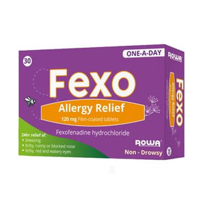 Rowa Fexo Allergy Relief 120Mg - 30 Tablets Rowa Fexo Allergy Relief 120Mg - 30 Tablets