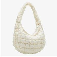 Ariana Grande Cloud Pink Quilted Bag Gift With Purchase Ariana Grande Cloud Pink Quilted Bag Gift With Purchase