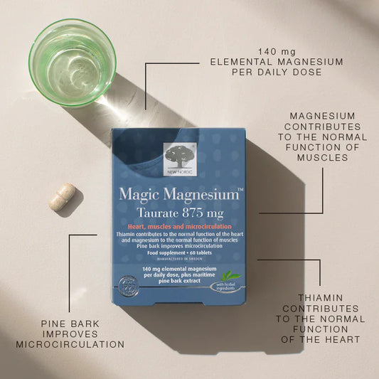 New Nordic MAGIC MAGNESIUM TAURATE Heart and muscles