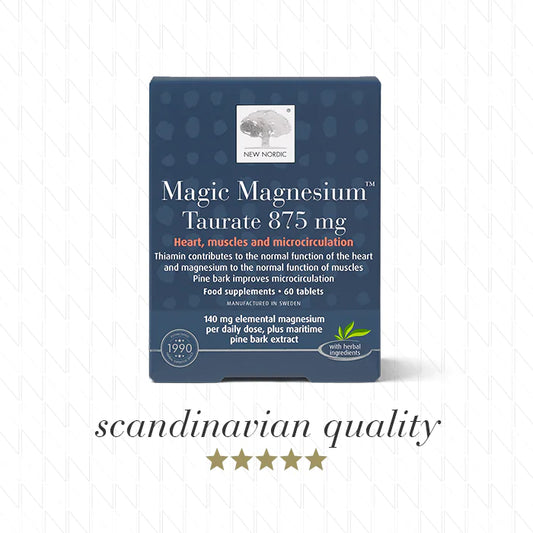 New Nordic MAGIC MAGNESIUM TAURATE Heart and muscles