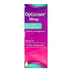 OPTICROM ALLERGY SINGLE DOSE 2% EYE DROPS OPTICROM ALLERGY SINGLE DOSE 2% EYE DROPS