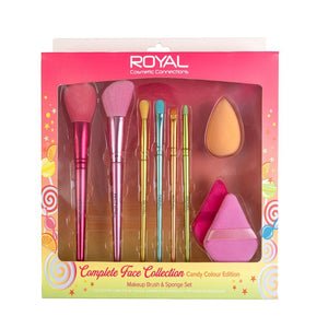 Royal Cosmetics Complete Face Brush Set Royal Cosmetics Complete Face Brush Set