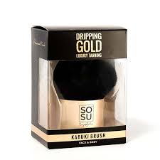 SOSU DRIPPING GOLD KABUKI BRUSH