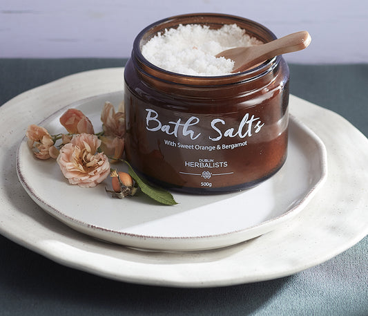 Dublin Herbalist Bath Salts With Sweet Orange & Bergamot
