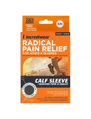 INCREDIWEAR RADICAL PAIN RELIEF CALF SLEEVE INCREDIWEAR RADICAL PAIN RELIEF CALF SLEEVE