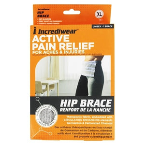 INCREDIWEAR ACTIVE PAIN RELIEF HIP BRACE EXTRA LARGE INCREDIWEAR ACTIVE PAIN RELIEF HIP BRACE EXTRA LARGE