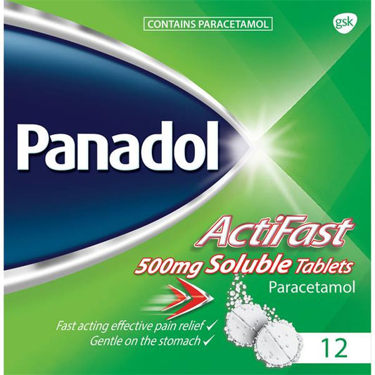 Panadol Actifast Soluble 12s