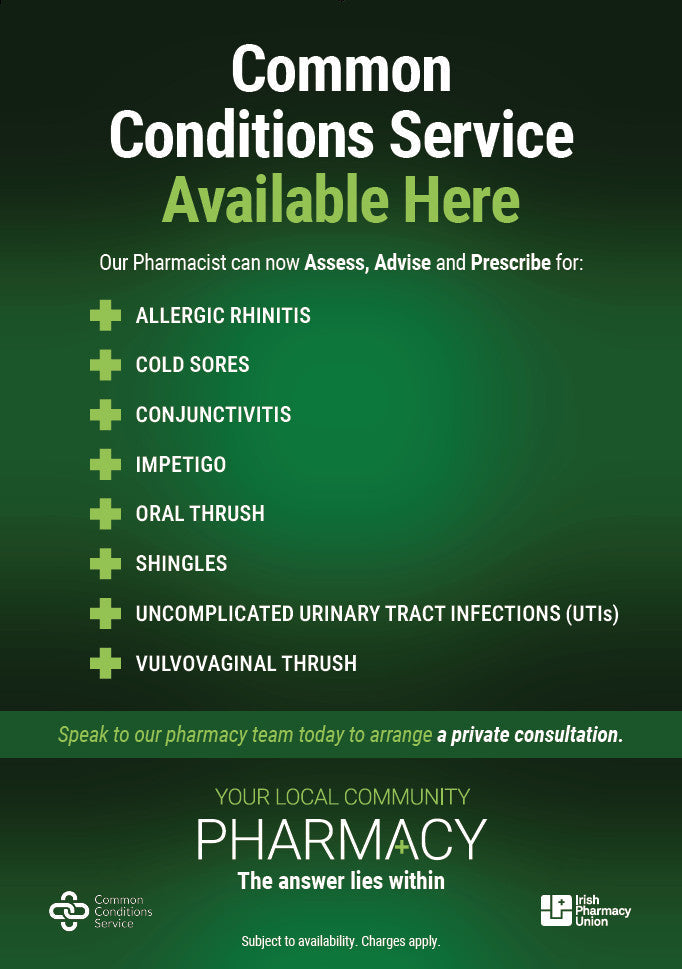 The New Common Conditions Service at Backhouse Pharmacy