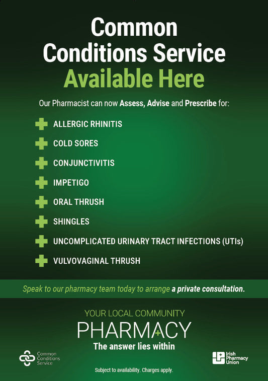 The New Common Conditions Service at Backhouse Pharmacy