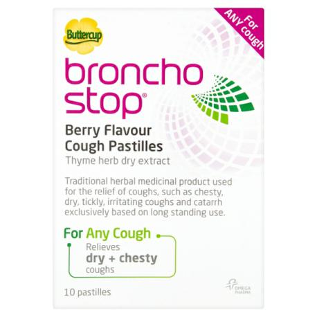 BronchoStop Berry Flavour Cough Pastilles 20's