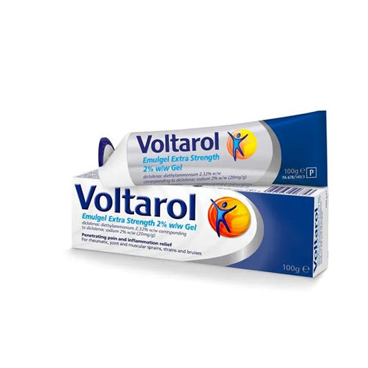 Voltarol Emulgel Extra Strength 2% Pain Relieving Diclofenac Gel