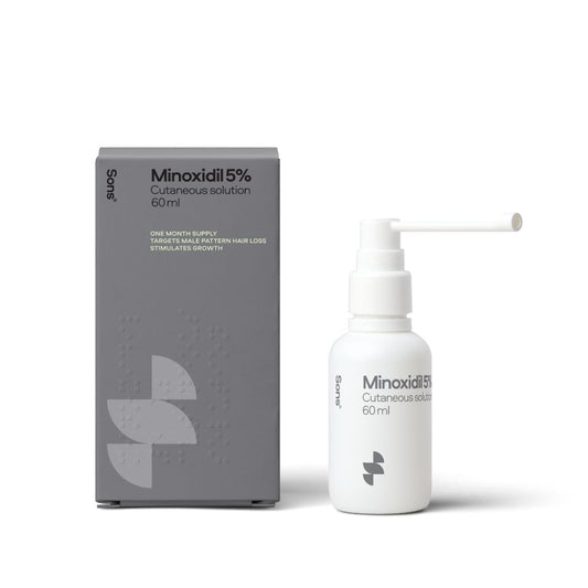 Sons Minoxidil 5% Cutaneous Solution 60ml For Men