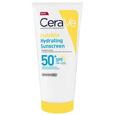 CERAVE INVISIBLE HYDRATING SUNSCREEN SPF 50 FOR BODY, FACE, & ALL SKIN TYPES WITH 3 ESSENTIAL CERAMIDES 75 ML