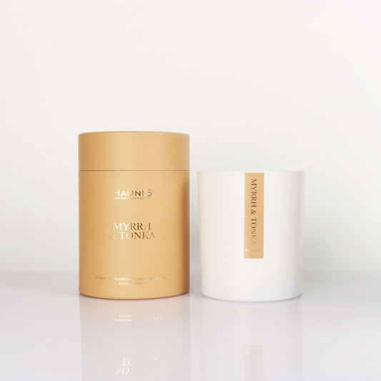 Haunis Myrrh And Tonka Candle 280G