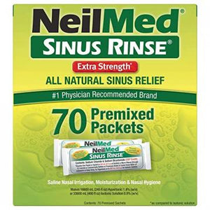 Neilmed Sinus Rinse Extra Strength 70 Sachets