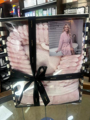 Jenny Glow Luxury Boxed Dressing Gown  (colour pink)