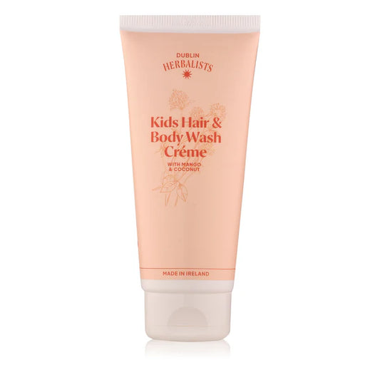 DUBLIN HERBALISTS  Kids Hair & Body Wash Creme with Mango & Coconut