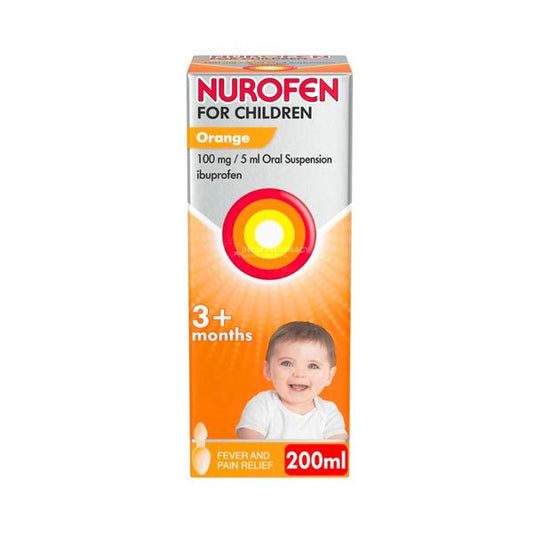 Nurofen For Children 3+ months straberry With Dosing Syringe 150ml