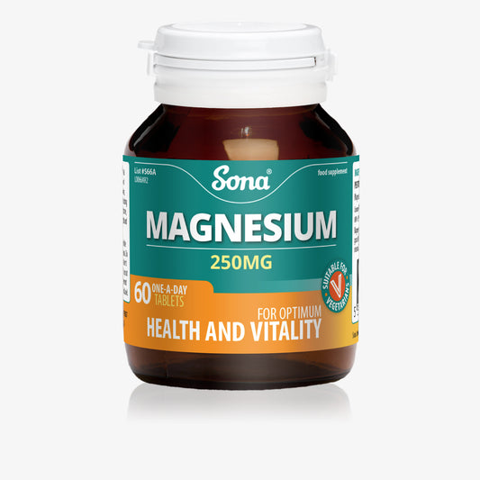 Sona Magnesium - 250mg 60's