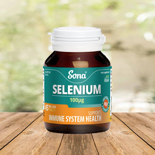 Sona Selenium - 100µg Selenium Tablets