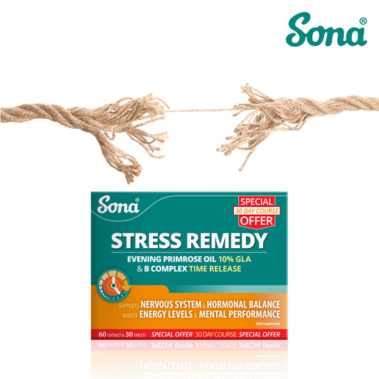 Sona Stress Remedy - Evening Primrose Oil and Vitamin B Complex