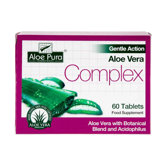 Aloe Pura Gentle Action Aloe Vera Complex 60 Tablets