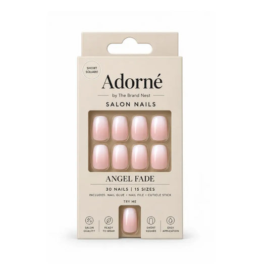 ADORNE BY The Brand Nest ANGEL FADE FALSE NAILS