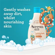 AVEENO KIDS BUBBLE BATH & WASH 250ML