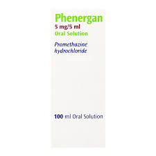 Phenergan Promethazine Oral Solution 5mg/5ml 100ml