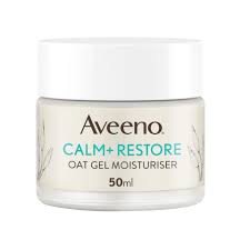 Aveeno Face Calm + Restore Oat Gel Moisturiser (50 ml)