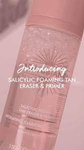 Bellamianta Salicylic Foaming Tan Eraser and Primer