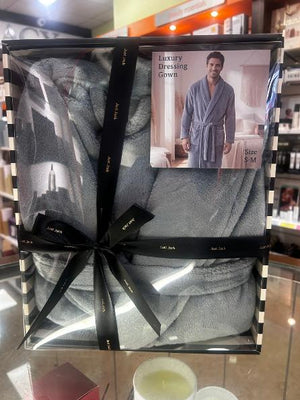 Just Jack Luxury Boxed Dressing Gown (Grey)
