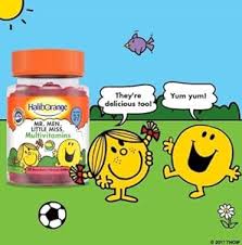 Haliborange Kids Mr. Men Little Miss Multivitamins Strawberry Softies