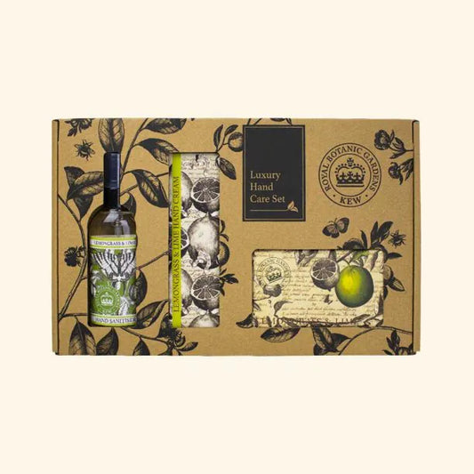 Kew Gardens Lemongrass and Lime Hand Care Gift Box Lemongrass & Lime