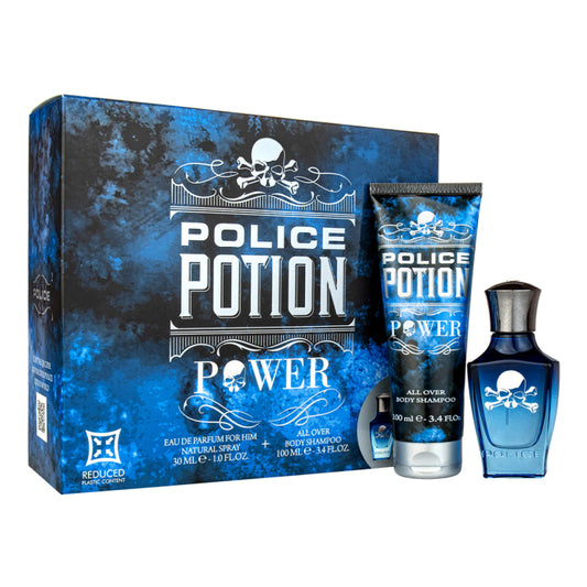 Police Potion Power For Him Eau de Parfum 30ml 2 Piece Gift Set